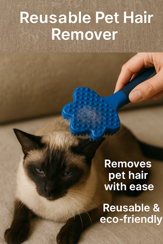 Reusable Pet Hair Remover-Eco-Friendly& Easy Cleaning Brush